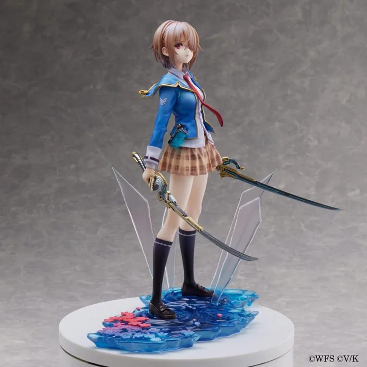 Parco Heaven Burns Red Statuette, PVC 1/7 Ruka Kayamori, 24 cm, detailreiche Sammelfigur