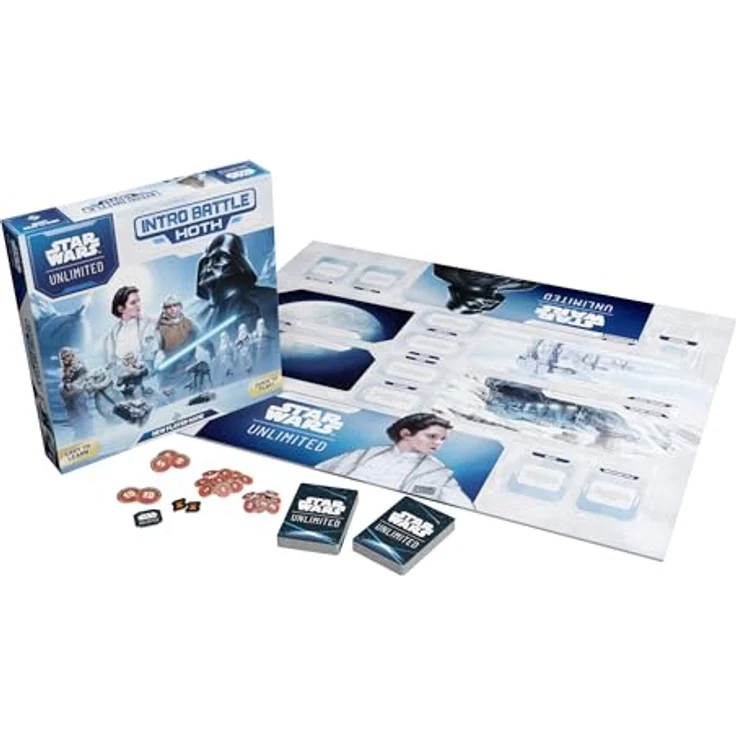 Asmodee Star Wars: Unlimited TCG – Intro Battle Hoth – Sammelkartenspiel-Starter-Set, 2 vorgefertigte Decks für 2 Spieler, ab 12 Jahren, englisch, 20 Minuten Spielzeit – Bild 4