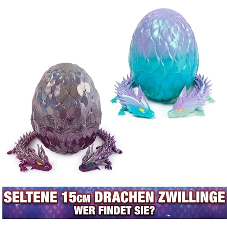 Spin Master CrystaLynx Dragons, Sammelfigur in Kristallei, 30 cm beweglicher Drache, assortiert – Bild 7