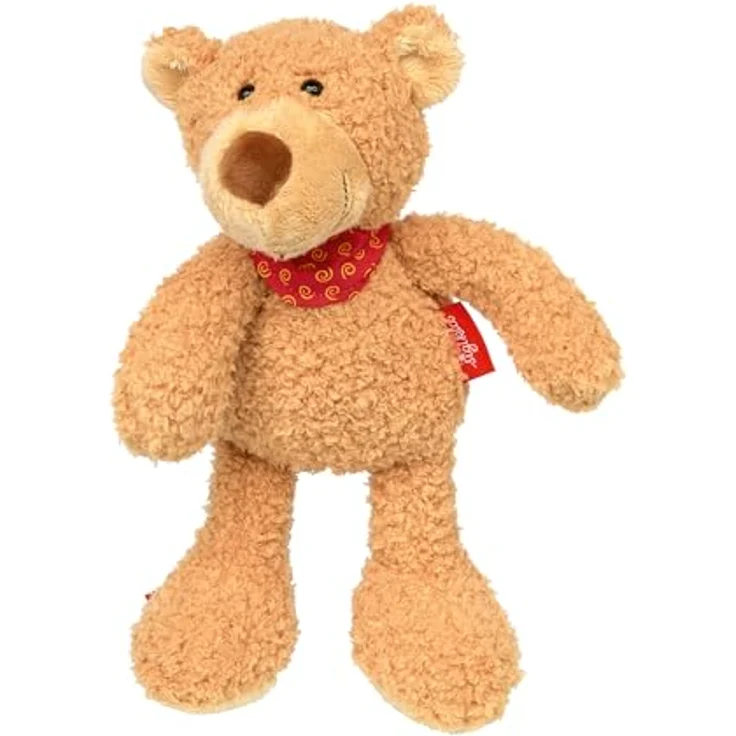 SIGIKID 43255 Bär Gildehard Günsburg M, Plüsch, Kuscheltier, Stofftier, kuschelweich, Podcast-Held, ab 3 Monaten – Bild 2