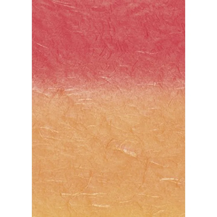Baier & Schneider Japan-Faserpapier Strohseide Regenbogen mit Farbverlauf, 25 g/m, 700 x 1500 mm, – Bild 1