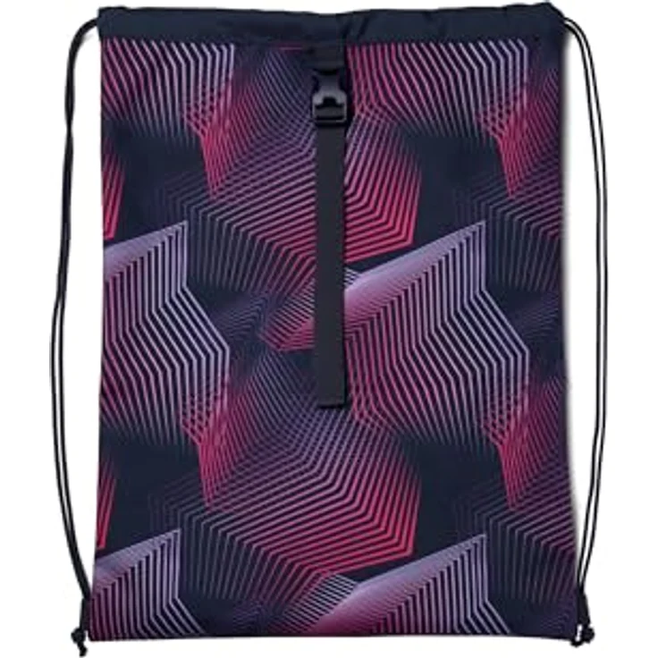Satch Turnbeutel Sportbeutel, wasser- und schmutzabweisend, einfach am Rucksack fixierbar, recyceltes Polyester – Bild 2