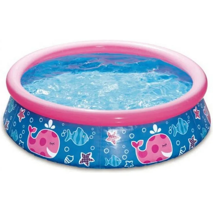 Mountfield Planschbecken 3EXB0162, Quick Set Pool für Kinder ab 2 Jahren, pink, 152x38cm, 401L Wasserkapazität