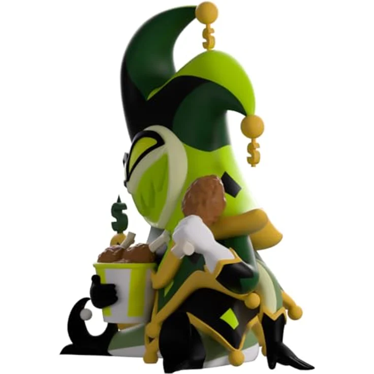 Youtooz Mammon, 11,4 cm Vinyl-Figur, offizielles Sammelstück aus Helluva Boss mit goldenen Akzenten und detailliertem Design – Bild 4