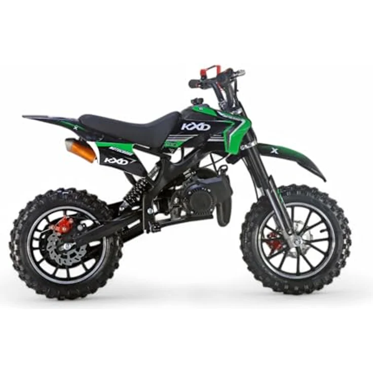 KXD 701 49ccm 2T Dirtbike Crossbike Pocketbike grün – Bild 2
