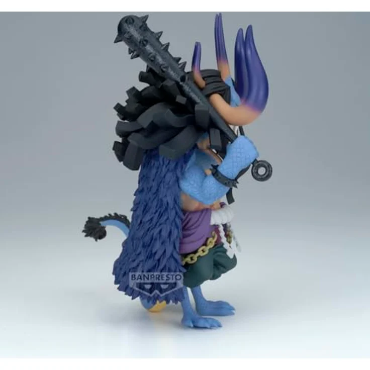 Banpresto Kaido One Piece Sammelfigur – Mega World Collectable aus PVC, 13 cm, mehrfarbig, inkl. Basisständer, für Anime-Fans – Bild 5