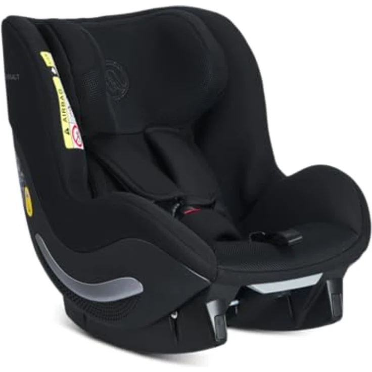 Avionaut AeroFIX RWF AirFlow, Rückwärtsgerichteter Kindersitz (0-18 kg) mit Air-Flow Polsterung und Seitenaufprallschutz, Schwarz – Bild 1
