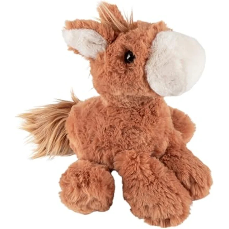 sigikid Flauscherie Kuscheltier Pferd, Plüschspielzeug extra weich, braun, 29 cm für Kinder von 1 bis 8 Jahren – Bild 4