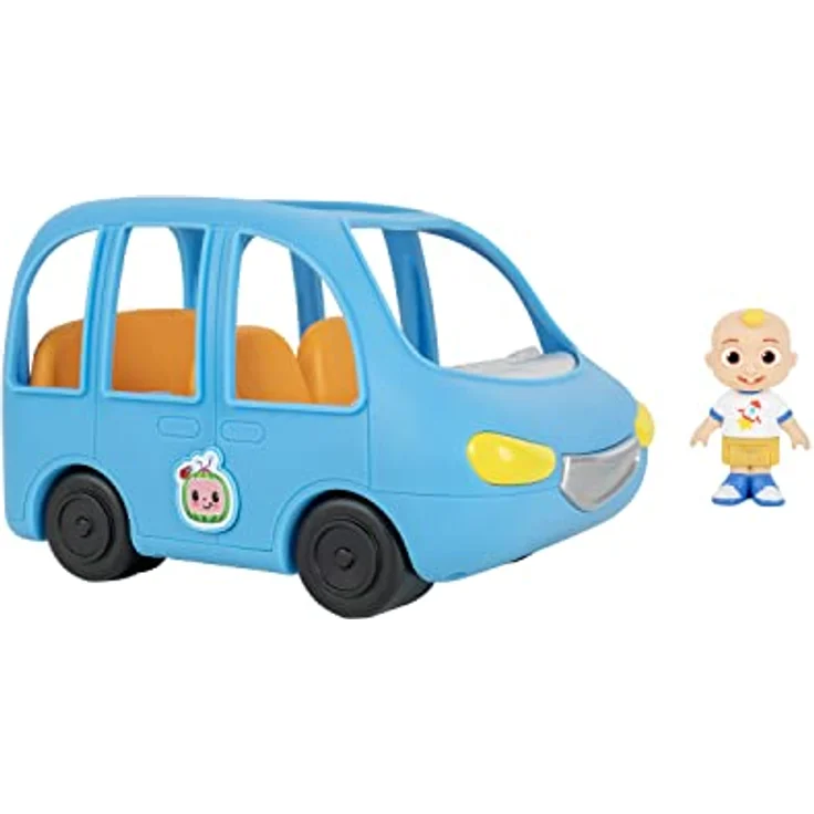Bandai - CocoMelon - Familienauto+1 JJ-Figur - Fahrzeug, das den Song „Are we there yet“ (auf Englisch) und 1 JJ-Figur 7 cm spielt - WT0104 – Bild 2