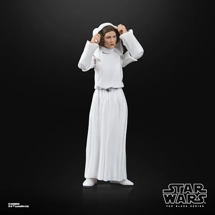 Star Wars The Black Series Prinzessin Leia Organa Action-Figur (15 cm) mit Blaster-Accessoires, Star Wars: Eine Neue Hoffnung – Bild 4