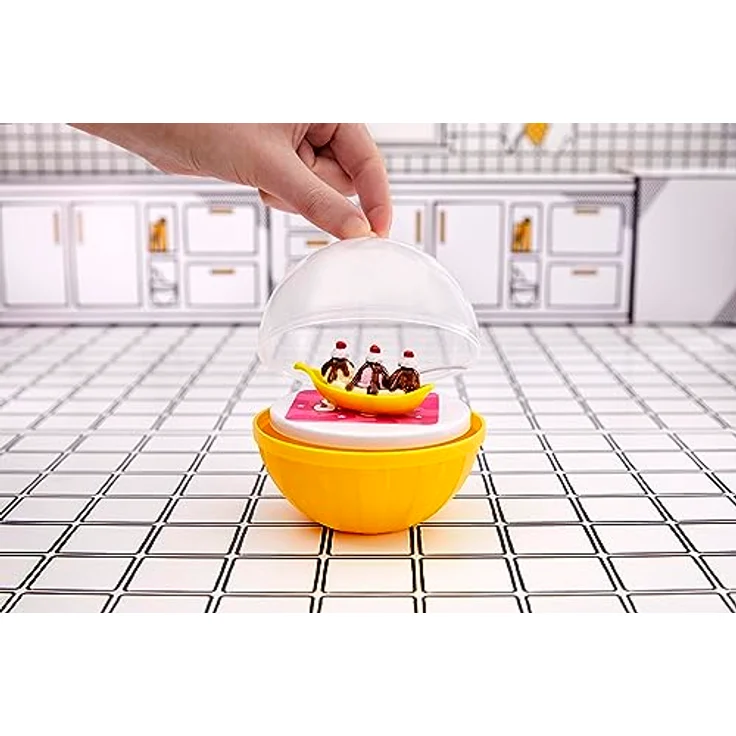 MGA's Miniverse Serie 2 Make It Mini Food Diner - DIY Food Playset mit UV-Licht, nachgebildeten Lebensmittelzutaten, Blindverpackung und Harz - nicht essbar - für Kinder ab 8 Jahren – Bild 4