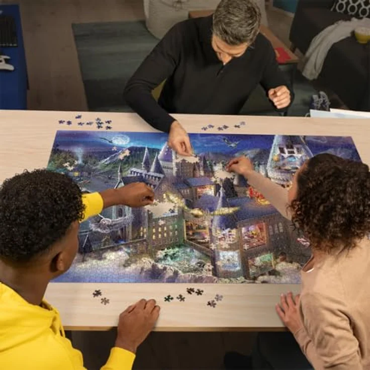 Ravensburger Puzzle 17561, Hogwarts Interior, 3000 Teile für Erwachsene und Kinder ab 14 Jahren, passgenaue Puzzleteile, reflexfreies Puzzlebild, knickstabile Puzzleteile – Bild 4