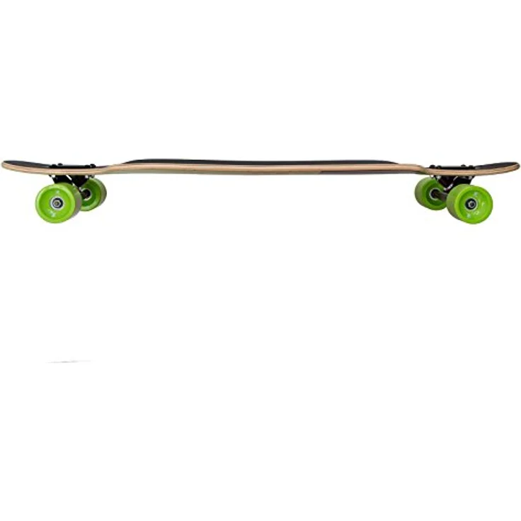 Apollo Longboard Vanua Flex III Special Edition, Drop Through Freeride Cruiser Board mit High Speed ABEC Kugellagern, inkl. Skate T-Tool - Blau – Bild 2