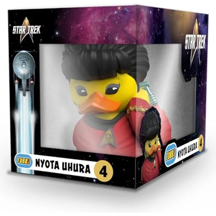 TUBBZ Nyota Uhura Vinyl Sammelfigur in Form einer Gummiente, offizielle Star Trek Box-Ausgabe – Bild 2