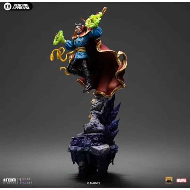 Iron Studios Marvel – Doctor Strange Deluxe – Infinity Gauntlet – Art Maßstab 1/10, handbemalte Sammelfigur mit Basisdisplay, 47 cm hoch – Bild 5
