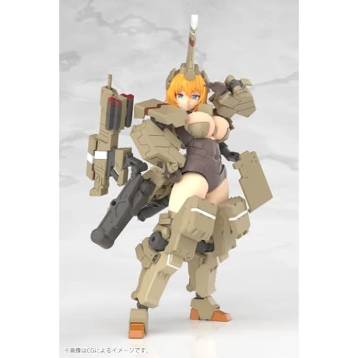 Kotobukiya Frame Arms Girl Kagutsuchi-kou PVC-Figur, 20 cm, braun, bewegliche Sammlerstatuette – Bild 13