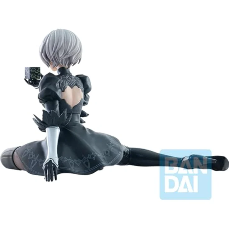 Ichibansho Figur - NieR: Automata - 2B (für die Herrlichkeit der Menschheit), Sammlerstatue, 10cm groß, offiziell lizenziert von Bandai Namco – Bild 3
