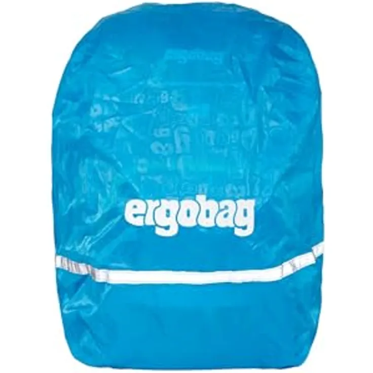 ergobag Schulranzen Regencape, wetterfest und sportlich mit auffälligen Prints