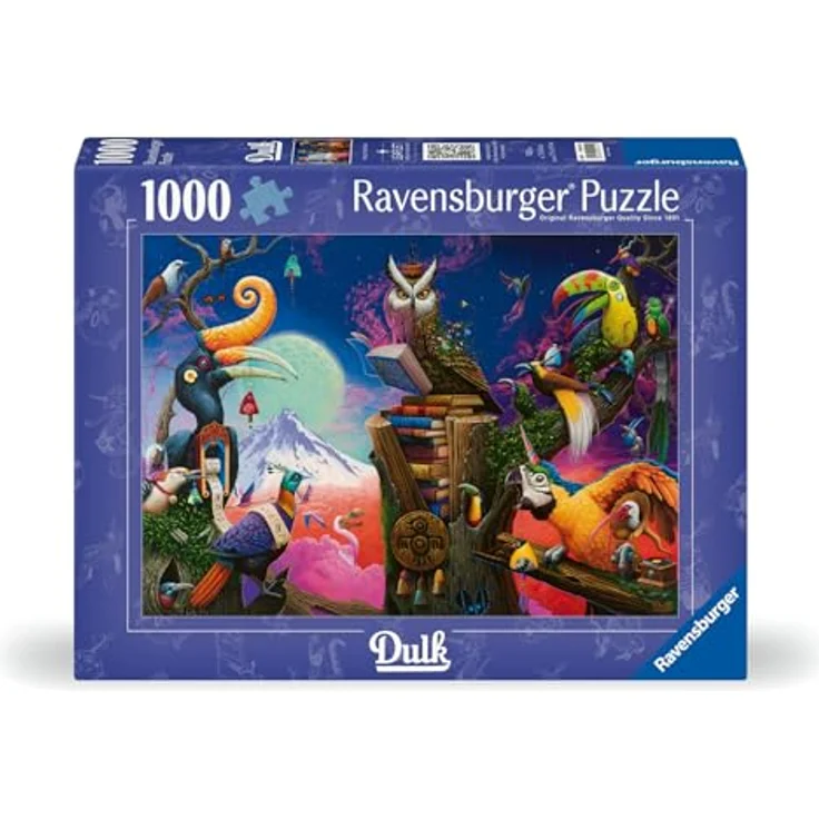 Ravensburger Songs of Extinct Birds, 1000 Teile Puzzle für Erwachsene, handgefertigt in Deutschland, lebendige Farben, mattes Finish – Bild 2