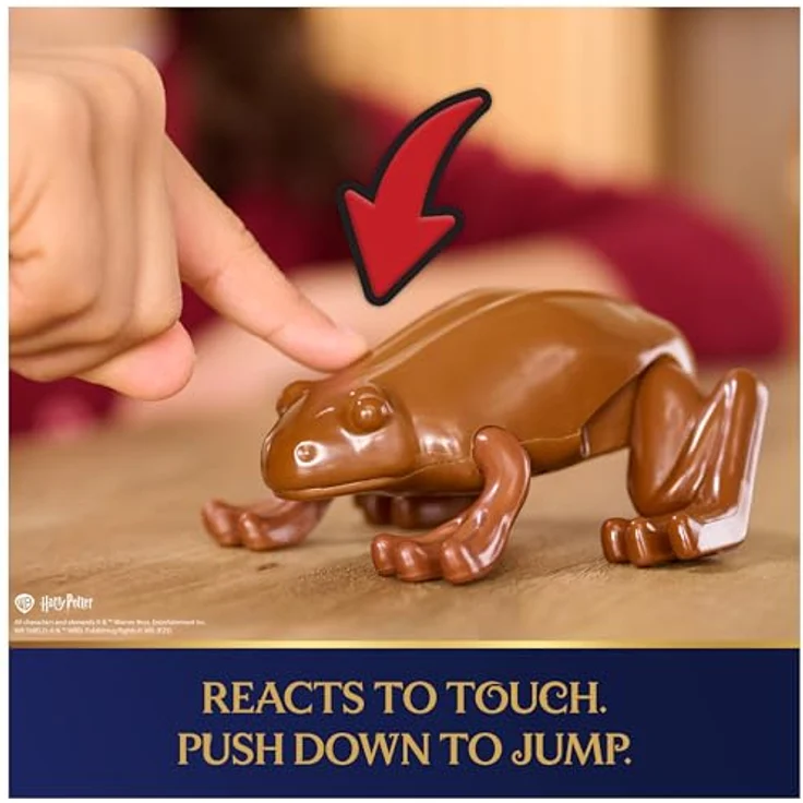 Wizarding World Interactive Chocolate Frog, Sammelfigur von Spin Master, detailgetreu und innovativ – Bild 3