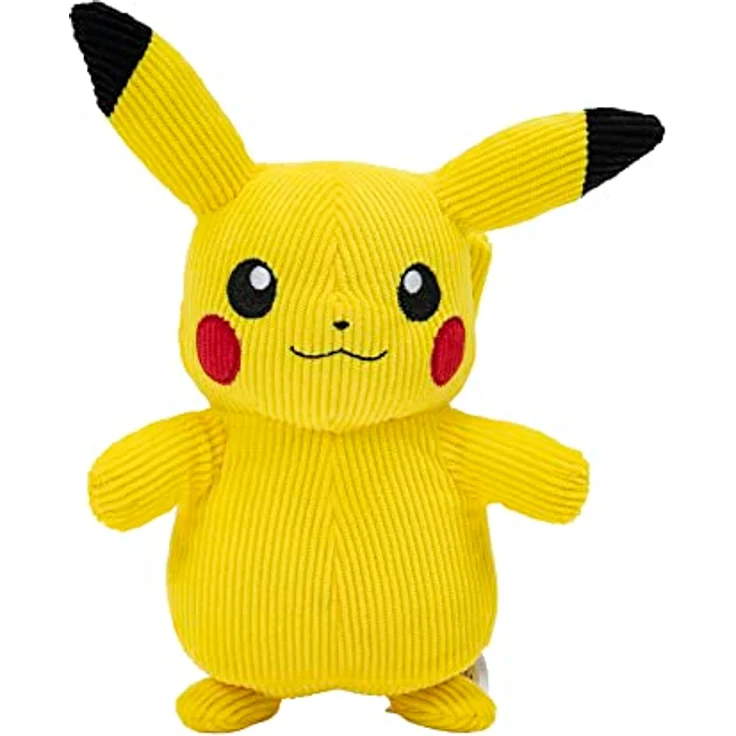 Pokémon PKW2389 - 20 cm Select Plüsch - Cord Pikachu, offizielles Pokémon Plüsch – Bild 5