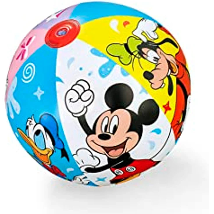 BESTWAY Wasserball Bestway 91098, Aufblasbarer Wasserball "Disney Junior Mickey & Friends", Ø 51 cm, Mehrfarbig – Bild 5