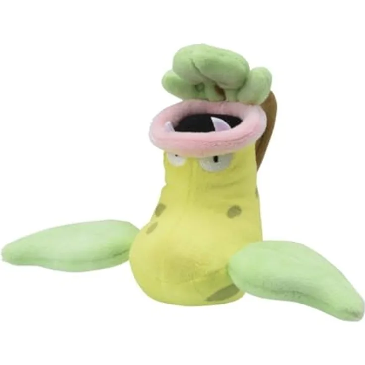 POKÉMON Kuscheltier Sarzenia, Stofftier aus hochwertigem Plüsch, Original Pokémon Center Japan, 19 cm, Teil der Pokémon FIT-Kollektion