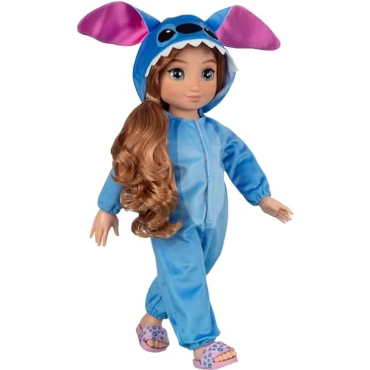 Jakks Pacific Disney ily 4EVER Stitch Puppe, ca. 45 cm, Ankleidepuppe für Kinder ab 3 Jahren