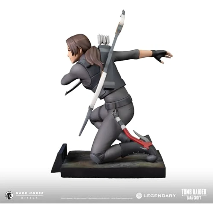 DARK HORSE COMICS Tomb Raider PVC Statue The Legend of Lara Croft, 19 cm, detailreiche Sammelfigur in bedruckter Box – Bild 3