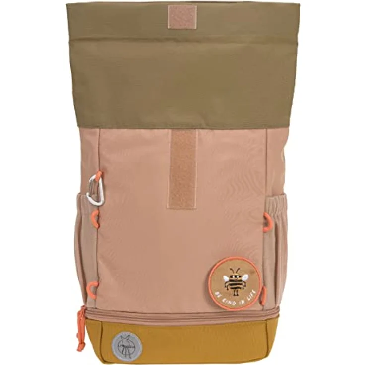 Lässig Kindergartenrucksack Rolltop - Nature, Nature hazelnut – Bild 4