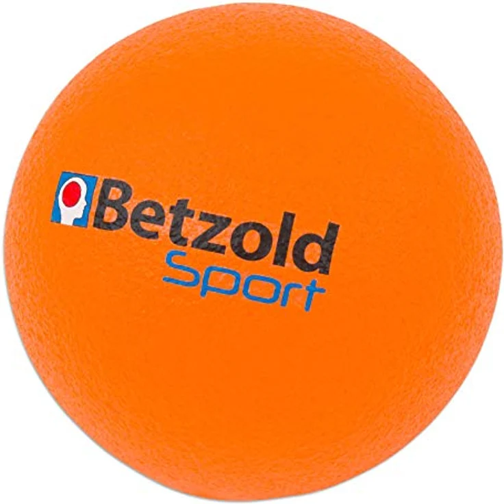 Betzold Softball 15 cm, Schaumstoff-Ball für Kinder mit wasserabweisender Beschichtung, leicht und farbenfroh – Bild 5