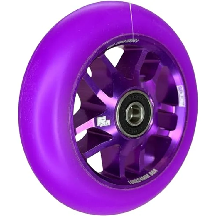 Fantic26 Stuntscooter Fantic26 Base, 100mm Rolle mit ABEC-11 Kugellagern, Aluminium 6061-T6, 208g – Bild 3