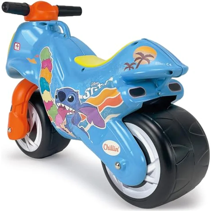 INJUSA Neox Stitch Laufrad für Kinder ab 18 Monaten, breitere Räder, ergonomisches Design, Tragegriff, offizielle Disney Dekoration, hergestellt in Spanien – Bild 5