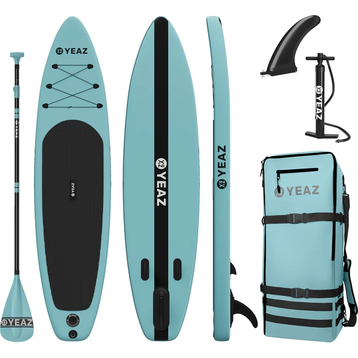 Yeaz SUP Board und Kit BAIA - EXOTRACE - SET, Stand Up Paddle Board in blau