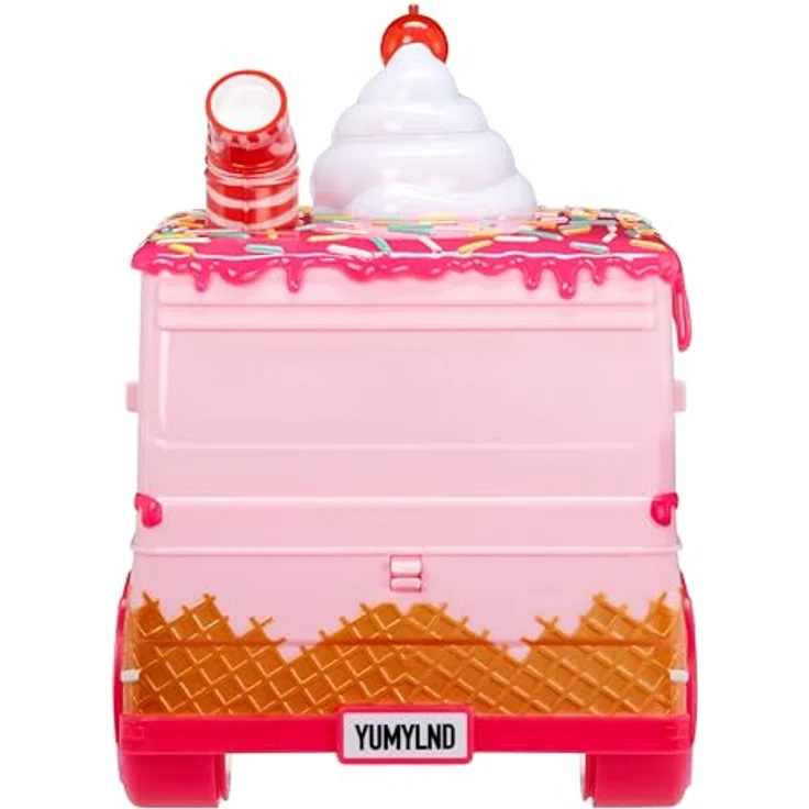 OTTO Spielzeug-Bus Yummiland Lipgloss Truck, inklusive Schlüsselanhänger, mit Yummiland-Tierfiguren und individualisierbare Lipgloss-Basis, cremefarben – Bild 4