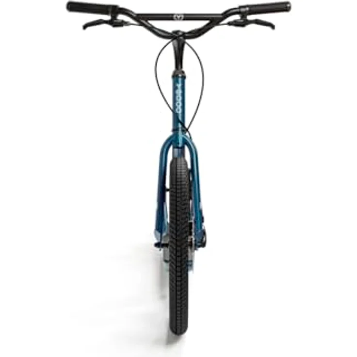 Yedoo Tretroller Mezeq, Geländetaugliches Offroad-Modell mit 20"/16" großen Rädern, blau, max. Belastbarkeit 150 kg – Bild 2