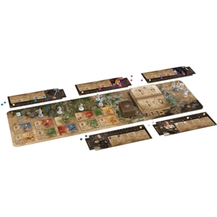 Go On Board The Witcher: Pfad des Schicksals (Deluxe-Edition), Kennerspiel mit 13 Miniaturen, 1-5 Spieler, ab 14 Jahren, Deutsch – Bild 5