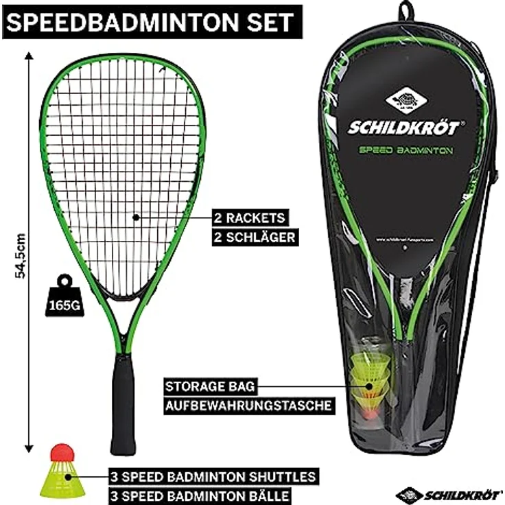 Speedbadminton Set – Bild 3