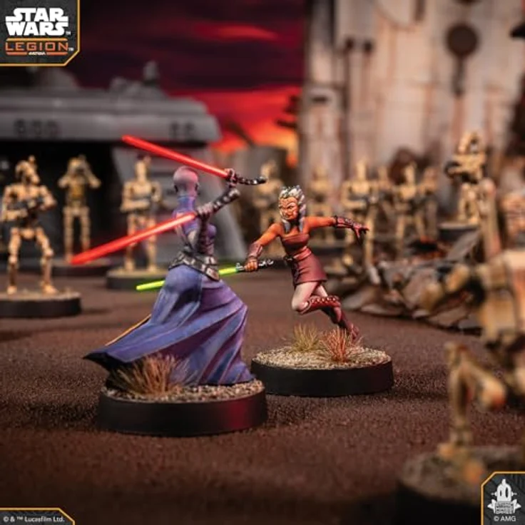 Atomic Mass Games Star Wars Legion - Commander & Padawan Ahsoka Tano, Erweiterung für die Galaktische Republik mit zwei Einsatzmöglichkeiten – Bild 7