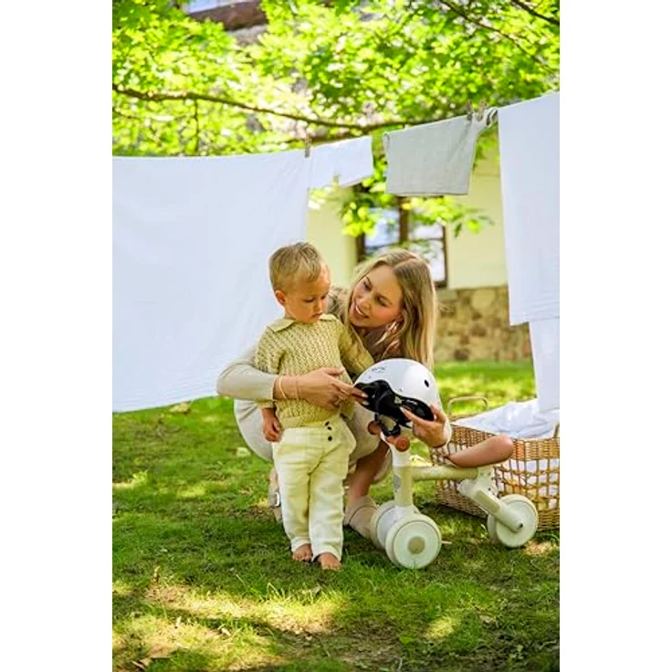 MoMi Laufrad Dex 6 Zoll, Klappbares Laufrad mit 2-facher Höhenverstellung, für Kinder 12-36 Monate, max. Belastbarkeit 20 kg – Bild 10