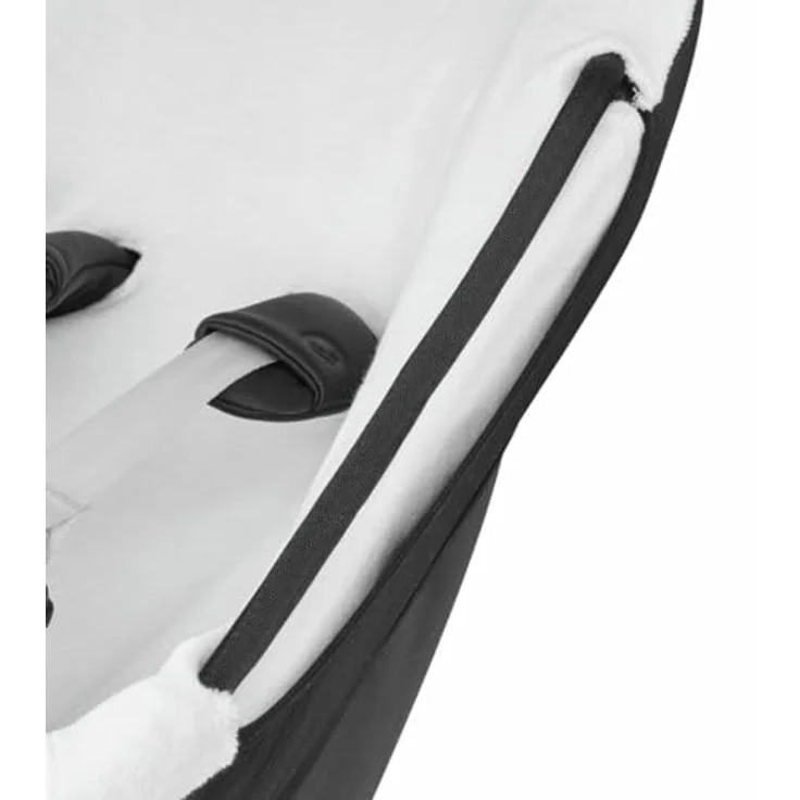 Maxi-Cosi Coral 360, Kindersitzbezug aus 100% Bio-Baumwolle, waschmaschinenfest, kindgerechter Komfort, Natural White – Bild 2