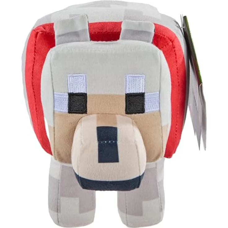 Mattel Minecraft Basic Plüsch, 20,3 cm, gezähmter Wolf mit pixelierten Details, geeignet ab 3 Jahren – Bild 2