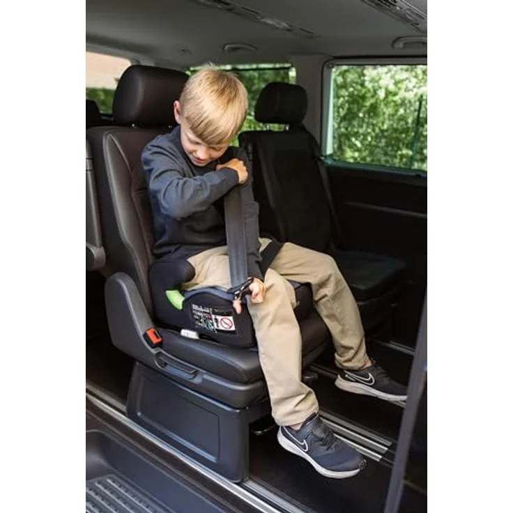 Osann Junior Isofix i-Size, Kindersitzerhöhung ab 126 cm, komfortable Sitzerhöhung mit Armlehnen, waschbare Bezug für Kinder von 7 bis 12 Jahren – Bild 9
