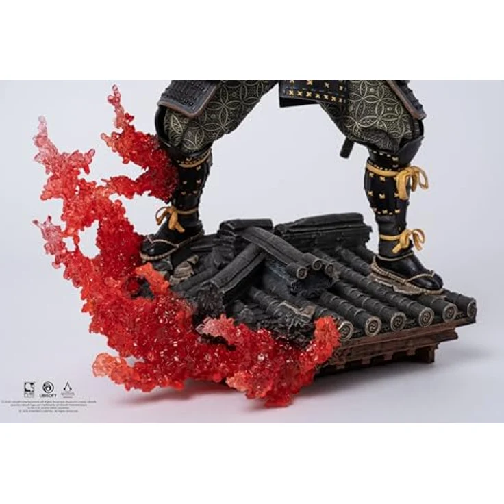 Purearts Assassin's Creed Shadows - Animus Yasuke 1/8 Scale Statue, detailreiche PVC Figur, ca. 28 cm, in bedruckter Box – Bild 12