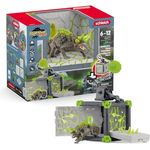 Schleich BattleCave Steinchamaeleon - ELDRADOR Creatures mit Katapult, ca. 15 cm Kantenlänge, für 7-12 Jahre