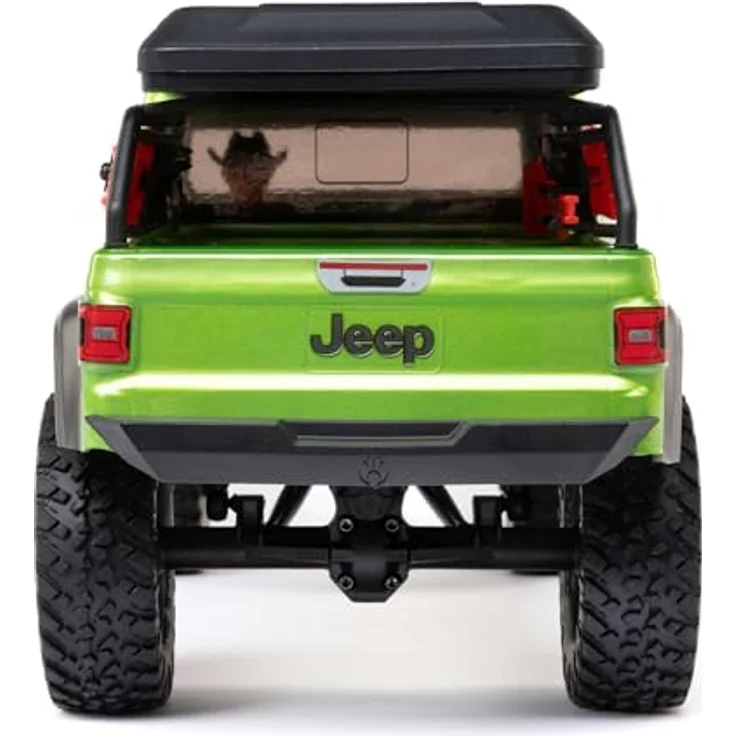 Axial SCX24 Jeep JT Gladiator 1:24 Rock Crawler, 4WD, Brushed, RTR, grün, inklusive Spektrum SLT2 Fernsteuerung und LiPo-Akku – Bild 5