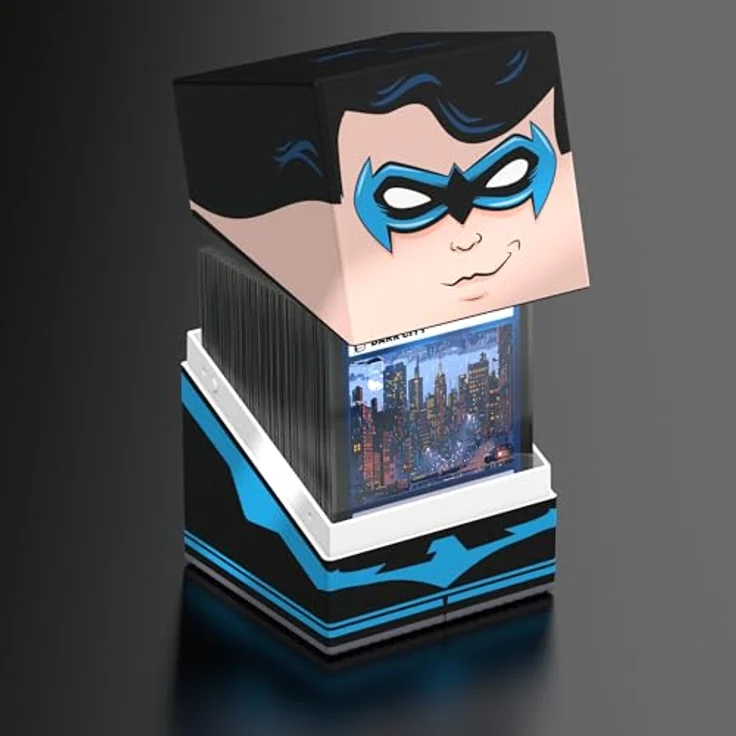 Ultimate Guard Squaroes - Squaroe Batman: Gotham City GC009 - Nightwing, Deck-Box für bis zu 100 Spielkarten – Bild 5