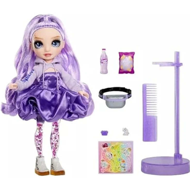 Rainbow High Anziehpuppe Rainbow High Sparkle & Shine Fashion Dolls - VIOLA (Purple) – Bild 2