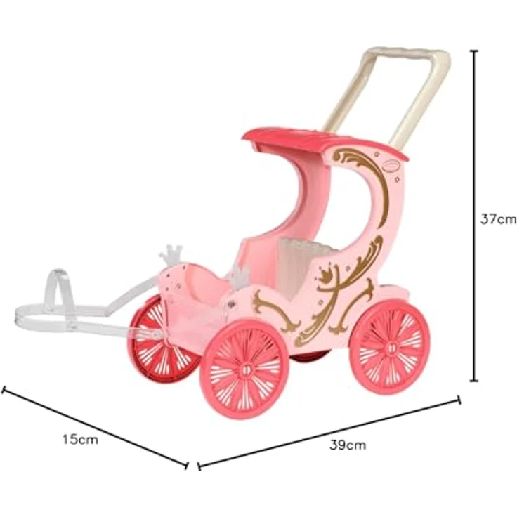 Baby Annabell Little Sweet Carriage & Pony Puppenwagen 1 Jahr Batterien erforderlich – Bild 10