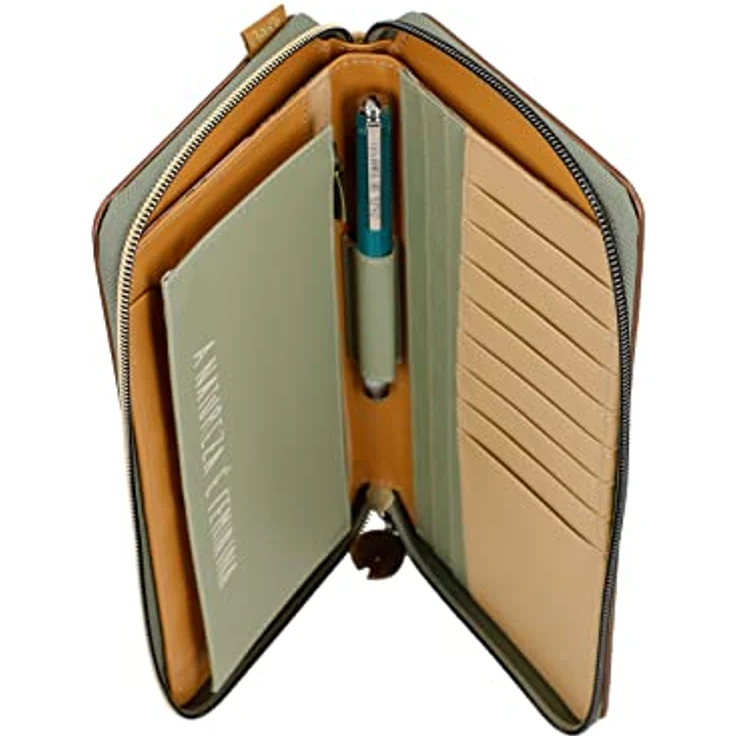Anekke Geldbörse Amazonia, mit RFID-Blocker Schutz, in Multicolor (hellbraun / beige / khaki / Motiv) – Bild 5